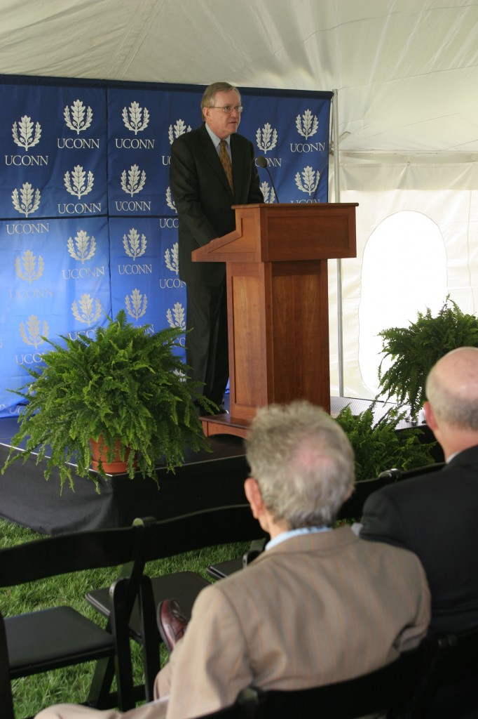 Dedication Ceremony: University of Connecticut President, Philip Austin